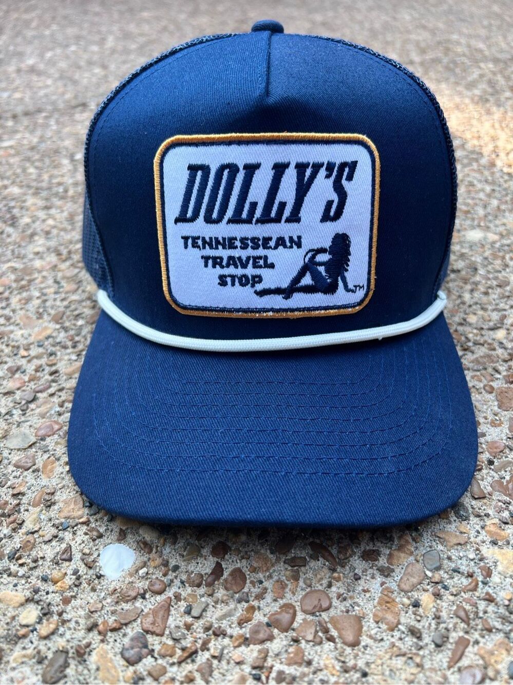 Dolly Parton Dolly’s Tennessean Truck Stop Trucker Hat Vintage Style Mesh Cap